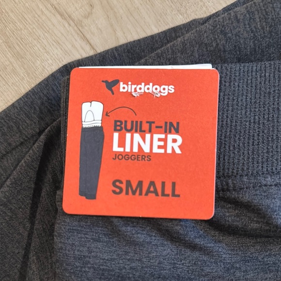 NWT Birddog Gray Jogger Pants, Small - Picture 2 of 10